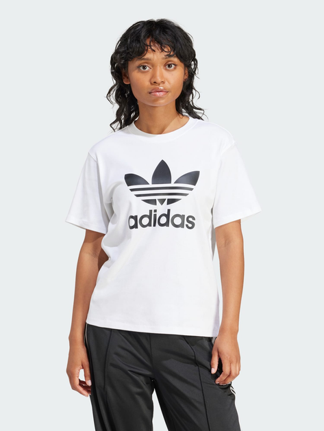 Koszulka damska bawełniana adidas Originals IR9534 XL Biala (4066757403354) - obraz 1