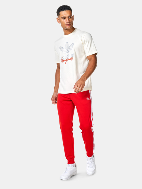 Koszulka męska bawełniana adidas Originals IS2910 M Beżowa (4067887677349) - obraz 3