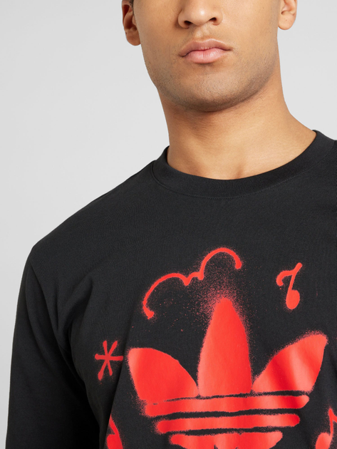 Koszulka męska bawełniana adidas Originals IS0224 XL Czarna (4067887820240) - obraz 4