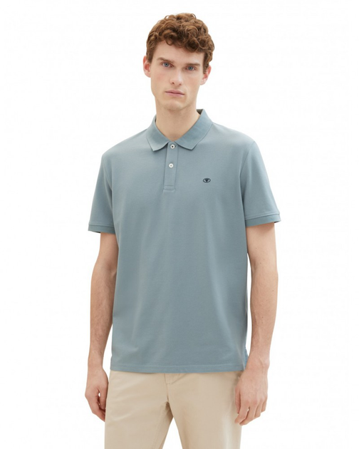 Поло Tom Tailor Polo Shirt XL Блакитний 1027713ХХ27475 - Фото 1 Поло Tom Tailor Polo Shirt XL Блакитний 1027713ХХ27475 - изображение 1