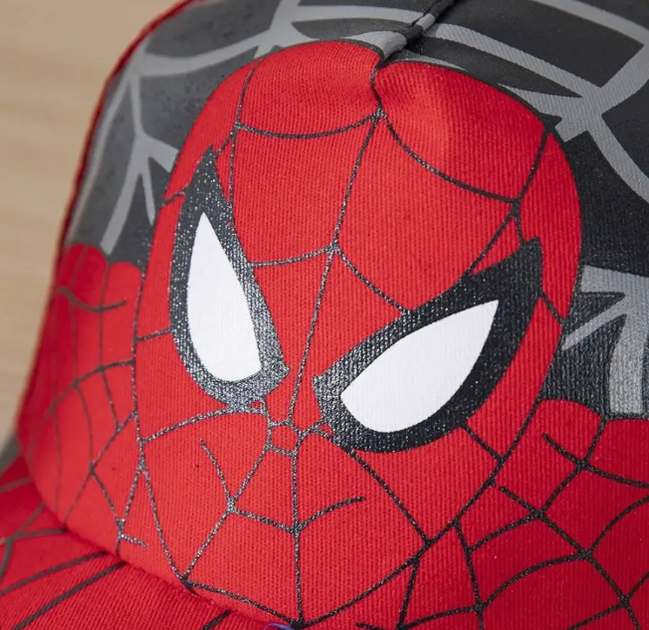 Кепка бейсболка для мальчика с сеточкой Человек-паук Spider-man красная дышащая Korni 50-56 (SVS) - Фото 4 Кепка бейсболка для мальчика с сеточкой Человек-паук Spider-man красная дышащая Korni 50-56 (SVS) - изображение 4