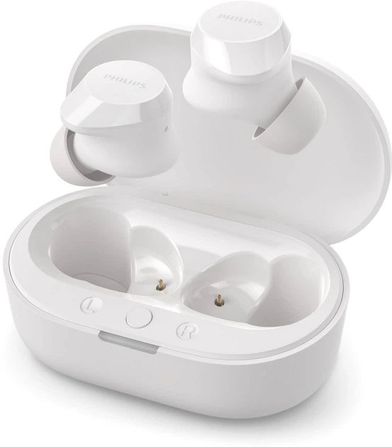 Навушники Philips TAT1209 BT 5.3, IPX4, SBC, Touch control White (4895229138063) - зображення 2