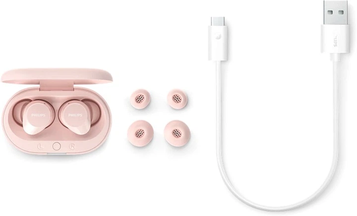 Słuchawki Philips TAT1209 BT 5.3, IPX4, SBC, sterowanie dotykowe Pink (4895229138070) - obraz 6