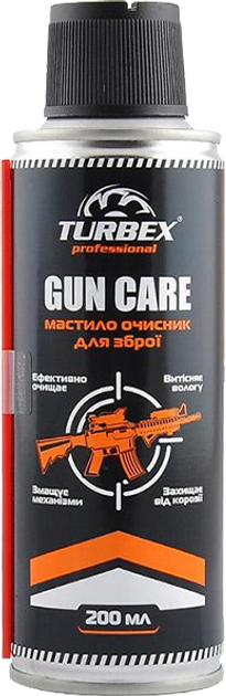 Масло для очистки и смазывания оружия Turbex Professional Gun Care 200 мл (TR00365) - изображение 1