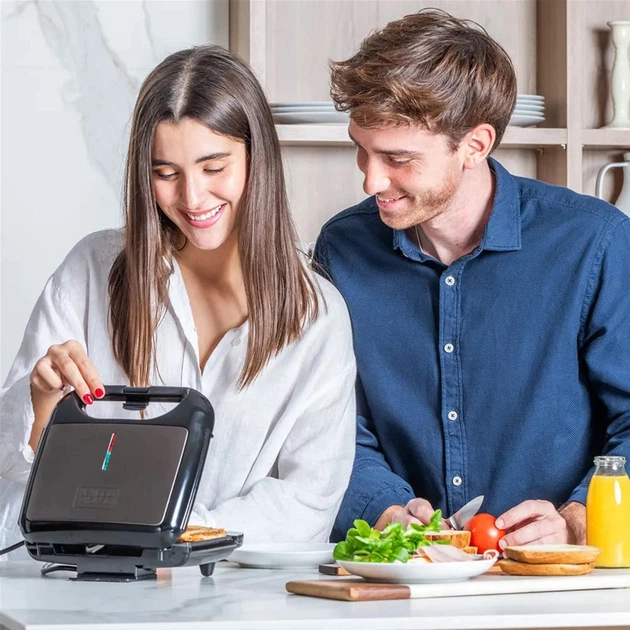 Opiekacz do kanapek Black+Decker BXSA753E - obraz 11
