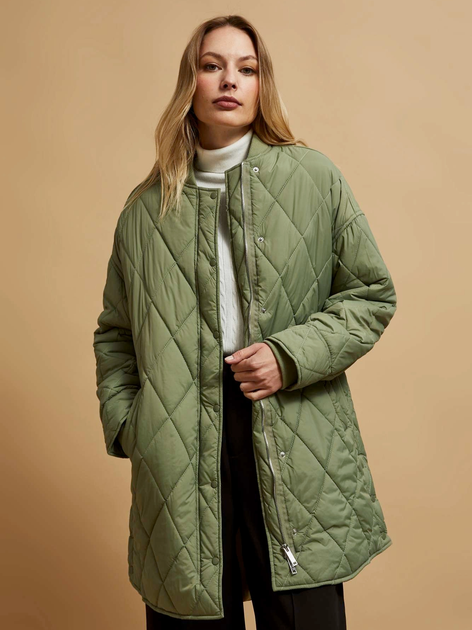 Куртка демісезонна жіноча Moodo Z-KU-4208 XXL Оливкова (5904152416854) - зображення 1
