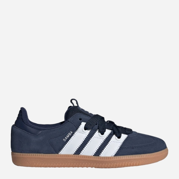 Tenisówki damskie do kostki adidas Originals Samba OG W ID0286 39.5 (6UK) Ciemnogranatowe (4066759428850) - obraz 1