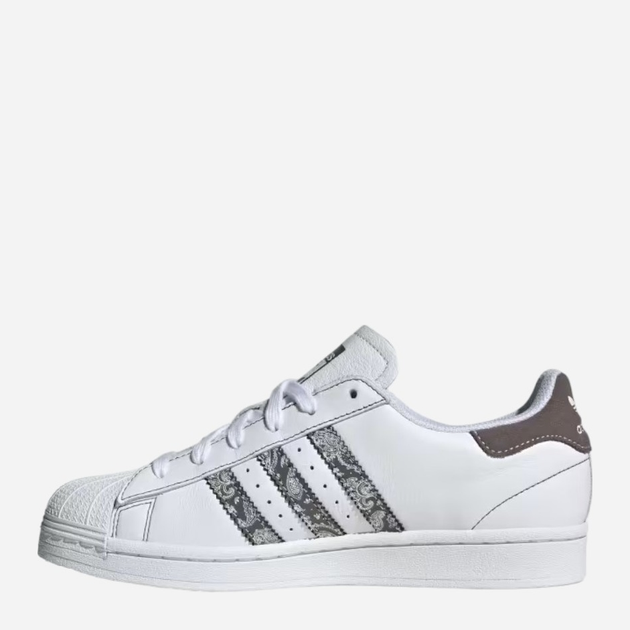 Жіночі кеди низькі adidas Originals Superstar W IE3008 37.5 (4.5UK) Білий/Темно-сірий (4066765890115) - зображення 2