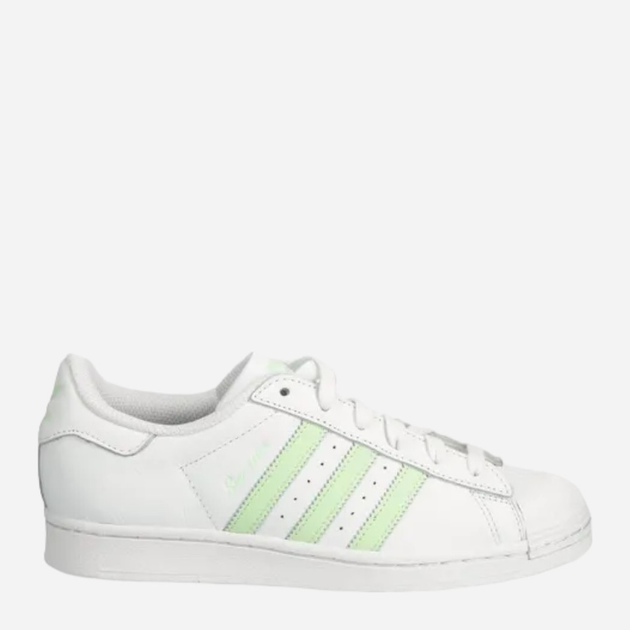 Жіночі кеди низькі adidas Originals Superstar W IE3005 41.5 (7.5UK) Білий/Салатовий (4066765905550) - зображення 1