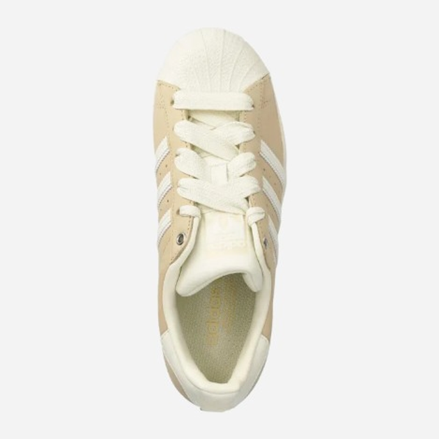 Жіночі кеди низькі adidas Originals Superstar W IE3039 41.5 (7.5UK) Бежевий/Молочний (4066765926210) - зображення 4