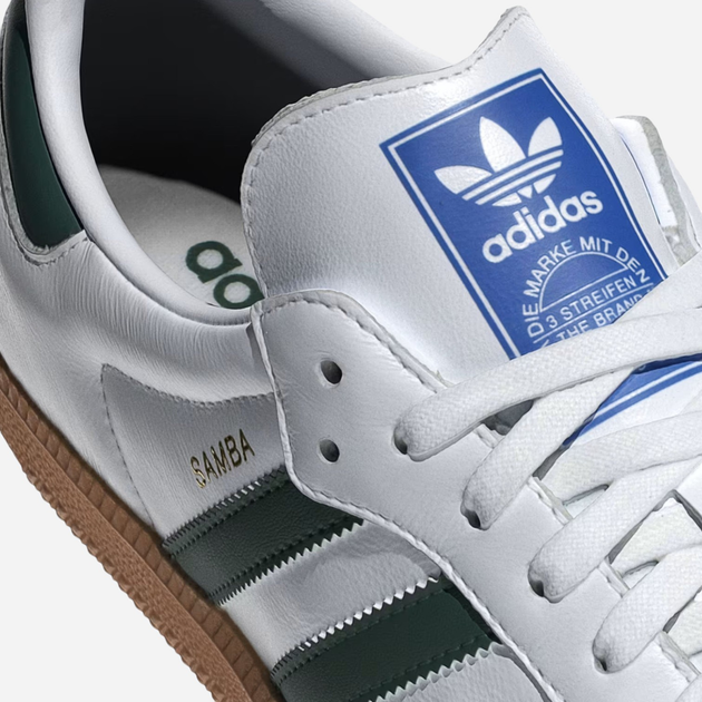 Чоловічі кеди низькі adidas Originals Samba OG Collegiate IE3437 44 (9.5UK) Білі (4067886945524) - зображення 5