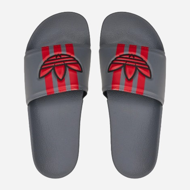 Klapki basenowe męskie adidas Originals Adilette ID5786 42 (8UK) Szare (4066764463716) - obraz 4