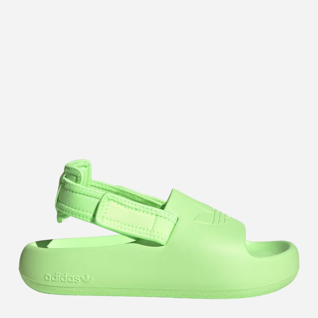 Підліткові спортивні сандалії для хлопчика adidas Originals Adifom Adilette J IG8430 39.5 (6UK) Салатові (4066764409097) - зображення 1