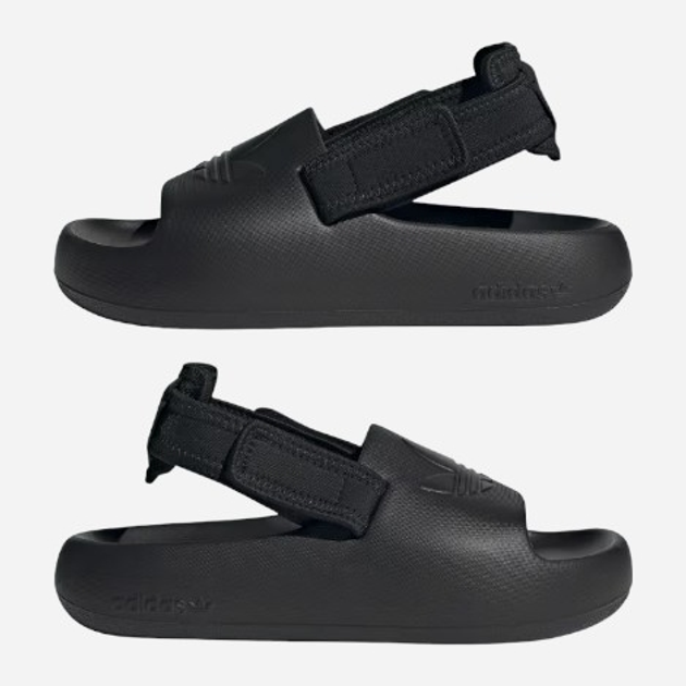 Sandały chłopięce sportowe adidas Originals Adifom Adilette J IG8166 39.5 (6UK) Czarne (4066764409073) - obraz 7
