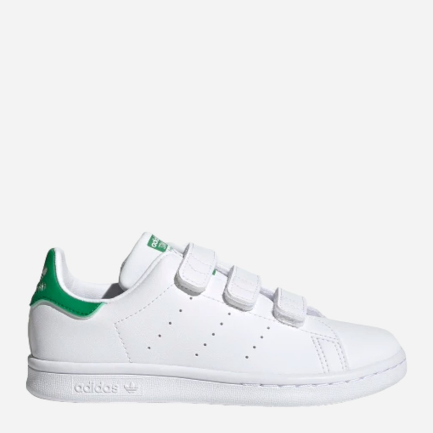 Tenisówki chłopięce na rzepy adidas Originals Stan Smith CF C FX7534 31 (13KUK) Białe (4064037458209) - obraz 1