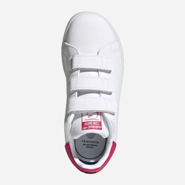 Sneakersy dla dziewczynki na rzepy adidas Originals Stan Smith CF C FX7540 33 (1UK) Białe (4064037696441) - obraz 5