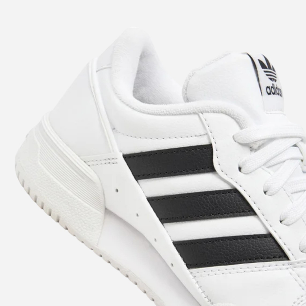 Sneakersy chłopięce adidas Originals Team Court 2 Str J ID6631 38 (5UK) Białe (4067889806235) - obraz 6