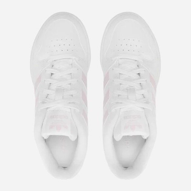 Підліткові кросівки для дівчаток adidas Originals Team Court 2 Str J ID6632 38 (5UK) Білі (4067889806310) - зображення 3