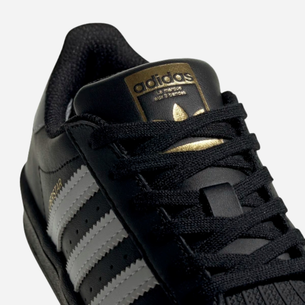 Sneakersy chłopięce adidas Originals Superstar 50 C EF5394 28 (10.5KUK) Czarne (4062053339496) - obraz 7