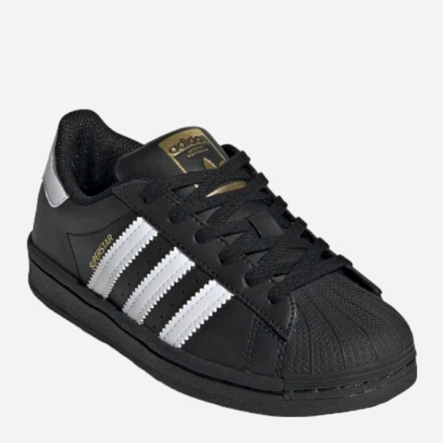 Дитячі кеди для хлопчика adidas Originals Superstar 50 C EF5394 34 (2UK) Чорні (4062053339533) - зображення 3