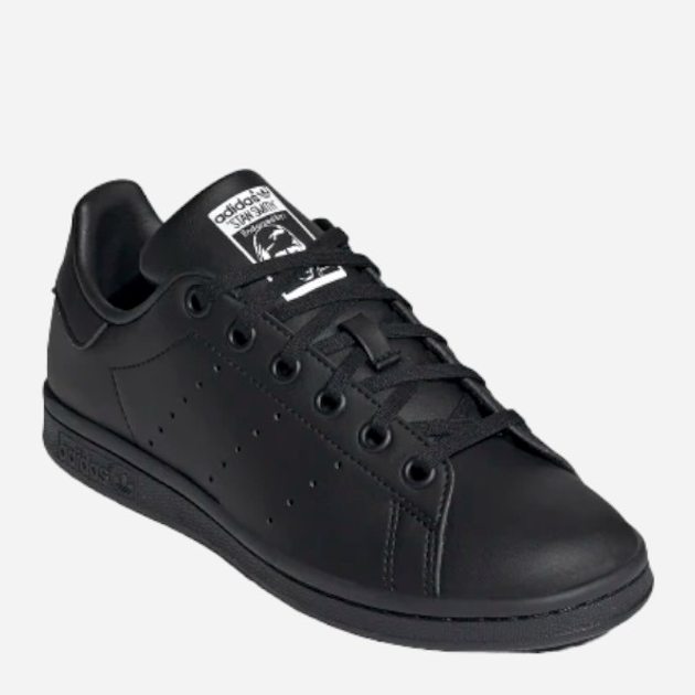 Sneakersy dziecięce dla dziewczynki adidas Originals Stan Smith J FX7523 37 (4.5UK) Czarne (4064037246370) - obraz 3
