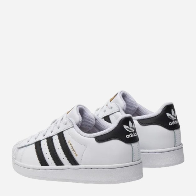 Sneakersy chłopięce adidas Originals Superstar 50 C FU7714 29 (11.5KUK) Białe z czarnym (4062056447532) - obraz 5