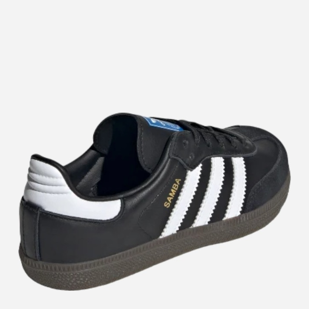 Дитячі кеди для хлопчика adidas Originals Samba OG C IE3678 32 (13.5KUK) Чорні (4067886695412) - зображення 4