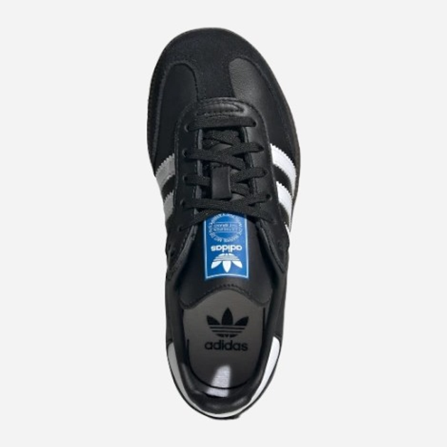 Дитячі кеди для хлопчика adidas Originals Samba OG C IE3678 33 (1UK) Чорні (4067886695290) - зображення 5