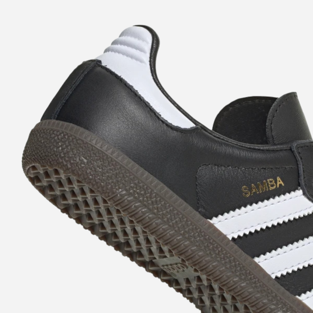 Дитячі кеди для хлопчика adidas Originals Samba OG C IE3678 32 (13.5KUK) Чорні (4067886695412) - зображення 8