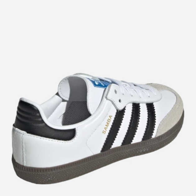 Дитячі кеди для хлопчика adidas Originals Samba OG C IE3677 28 (10KUK) Білі (4067886695450) - зображення 4