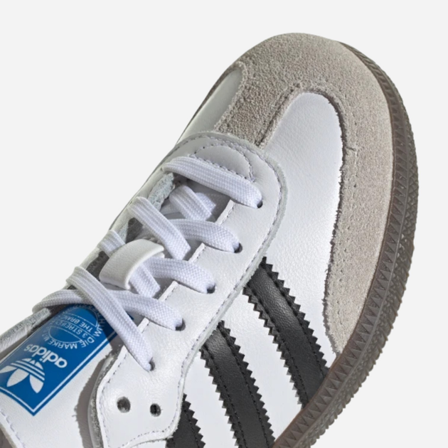 Дитячі кеди для хлопчика adidas Originals Samba OG C IE3677 29 (11KUK) Білі (4067886695504) - зображення 7