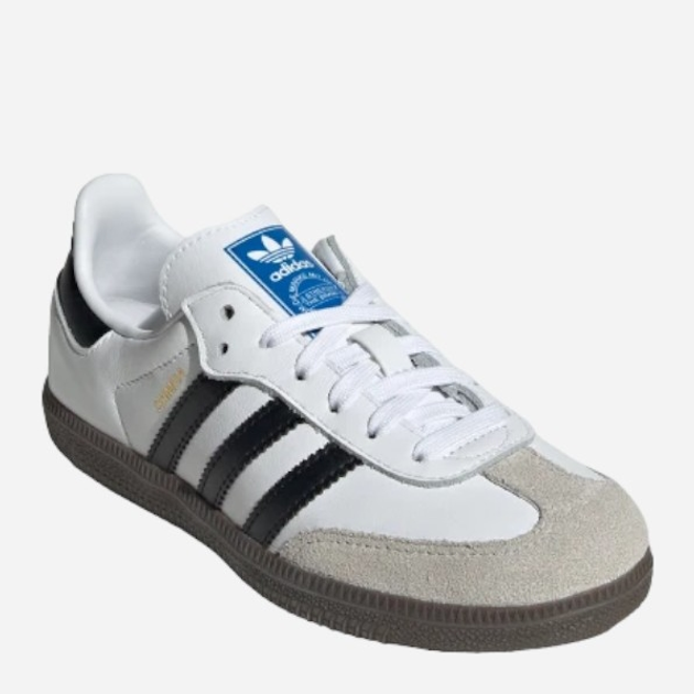 Дитячі кеди для хлопчика adidas Originals Samba OG C IE3677 31.5 (13KUK) Білі (4067886699120) - зображення 3