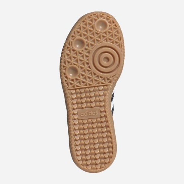 Дитячі кеди для хлопчика adidas Originals Samba OG C IE1332 33 (1UK) Білі з чорним (4067892678621) - зображення 6
