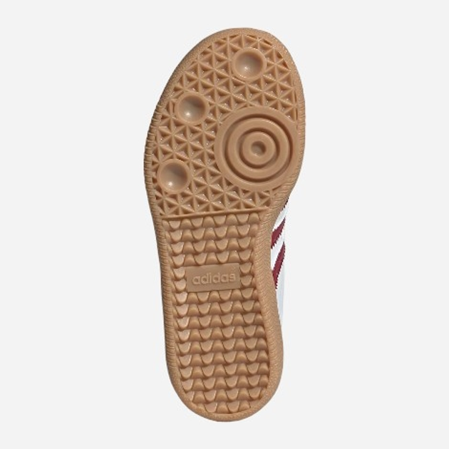 Sneakersy chłopięce adidas Originals Samba OG C IE1333 30.5 (12.5KUK) Białe z czerwonym (4067892674746) - obraz 6