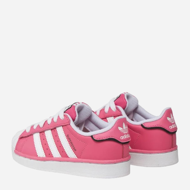 Sneakersy dziecięce dla dziewczynki adidas Originals Superstar C IE0857 33 (1UK) Różowe (4067886703247) - obraz 5