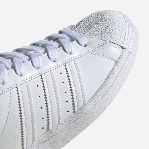 Sneakersy chłopięce adidas Originals Superstar 50 J EF5399 38.5 (5.5UK) Białe (4062052492413) - obraz 7