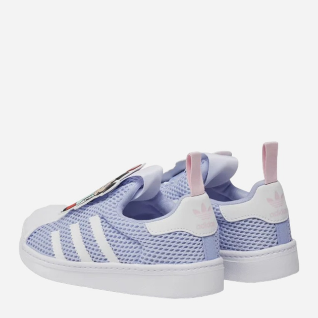 Buty wsuwane dziecięce dla dziewczynki adidas Originals Superstar 360 C IE0680 30.5 (12.5KUK) Fioletowe (4066759076327) - obraz 5