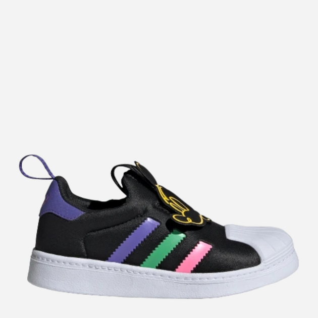 Buty wsuwane dziecięce dla dziewczynki adidas Originals Superstar 360 C IE0684 28 (10.5KUK) Czarne (4066765045379) - obraz 1