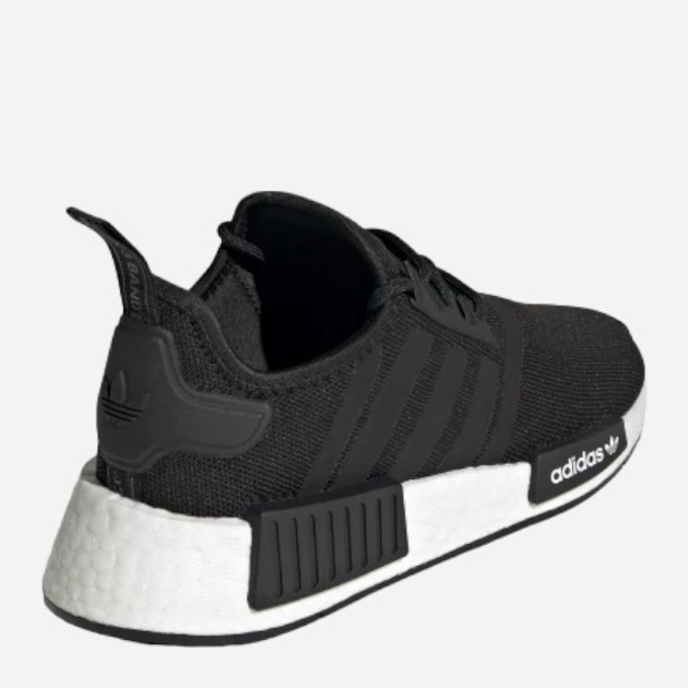Buty sportowe chłopięce adidas Originals NMD R1 J H02333 36 (3.5UK) Czarne z białym (4064047191974) - obraz 4