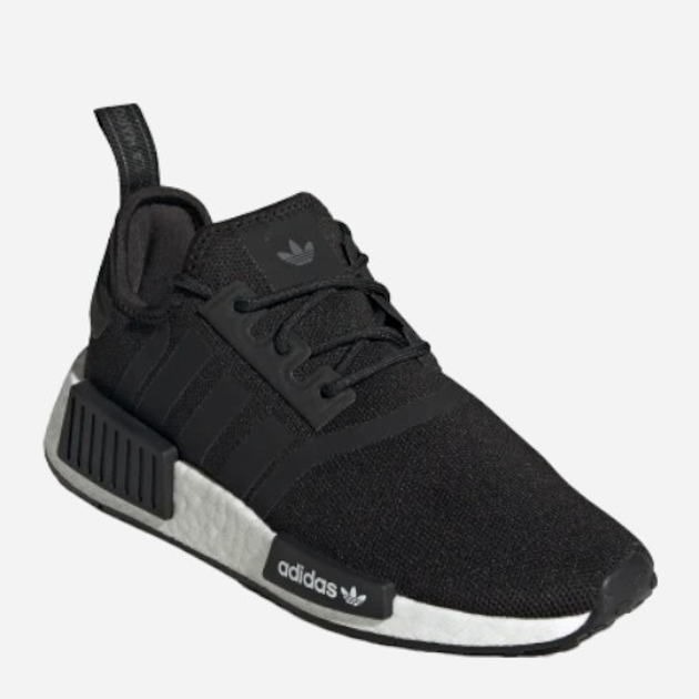 Buty sportowe chłopięce adidas Originals NMD R1 J H02333 39.5 (6UK) Czarne z białym (4064047191981) - obraz 3