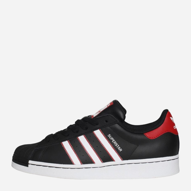 Чоловічі кеди низькі adidas Originals Superstar IF3631 41.5 (7.5UK) Чорний/Білий (4066764429330) - зображення 4