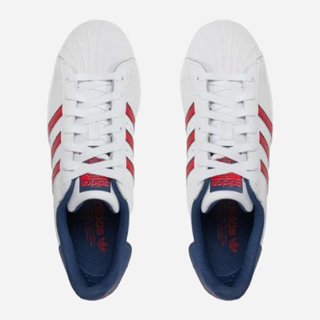 Чоловічі кеди низькі adidas Originals Superstar IG4318 43.5 (9UK) Білий/Синій (4067886913035) - зображення 3