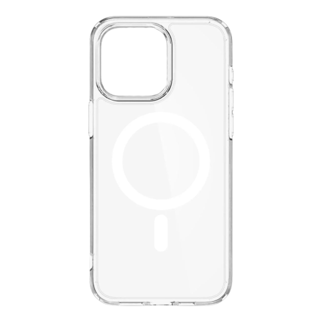 Прозорий чохол накладка Spigen Ultra Hybrid Magsafe для Apple iPhone 15 Pro Max панель-накладка для телефону айфон 15про макс магніт зарядка Модель:42672 - зображення 2