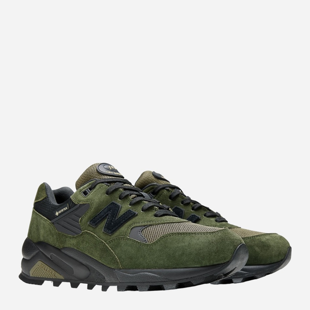 Чоловічі кросівки з Gore Tex New Balance 580 MT580RBL 43 (9.5US) Темно-зелені (196941353876) - зображення 2