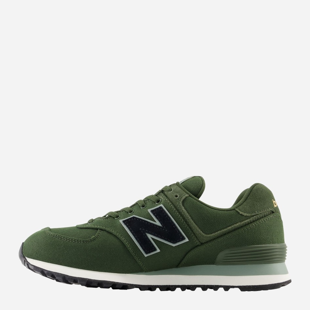 Чоловічі кросівки New Balance 574 U574 44.5 (10.5US) Темно-зелені (196941379845) - зображення 3