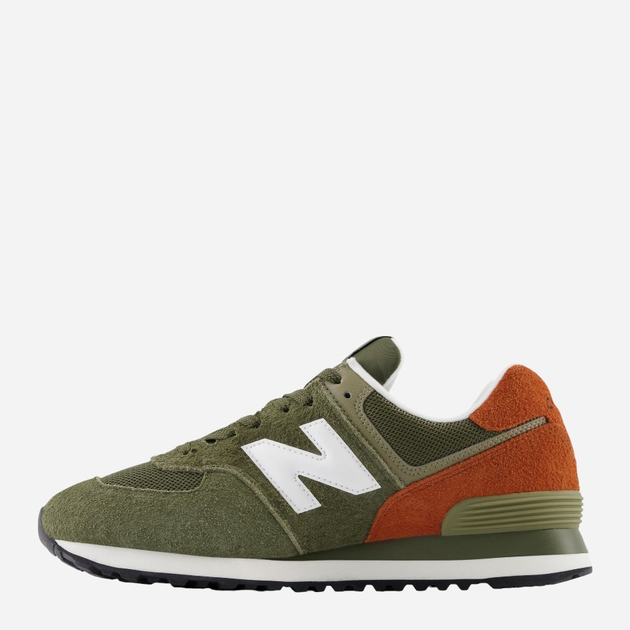 Buty sportowe męskie New Balance 574 U574 45 (11US) Zielone (196941374352) - obraz 3