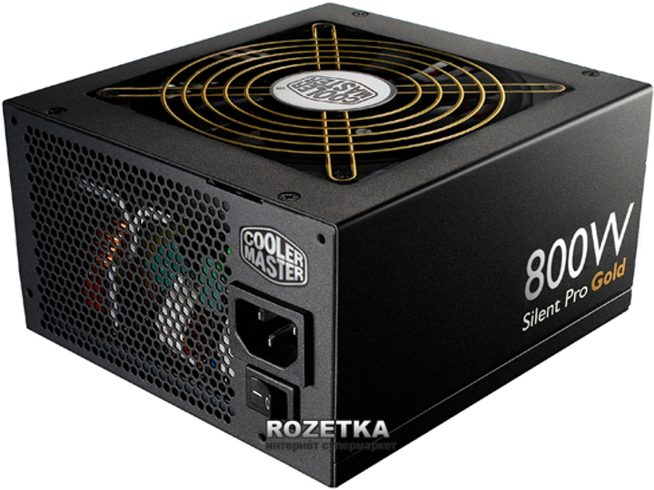 Блок питания Cooler Master Silent Pro GOLD 800 (RS800-80GAD3-EU) – фото ...