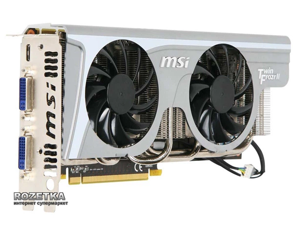 Відеокарта MSI PCI-Ex GeForce GTX 465 TwinFrozrII 1024 MB GDDR5