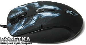 Миша A4Tech XL-760H Mask X7 Mouse Anti-Vibrate Blue – фото