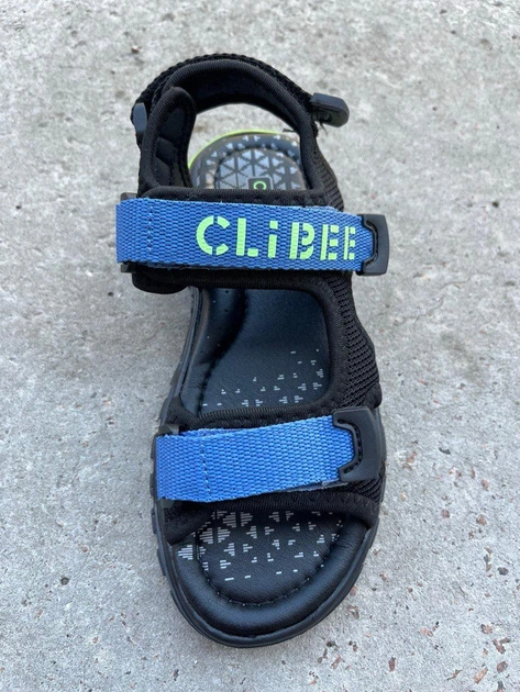 Босоніжки дитячі для хлопчиків Clibee 33 , чорні - Фото 2 Босоніжки дитячі для хлопчиків Clibee 33 , чорні - зображення 2